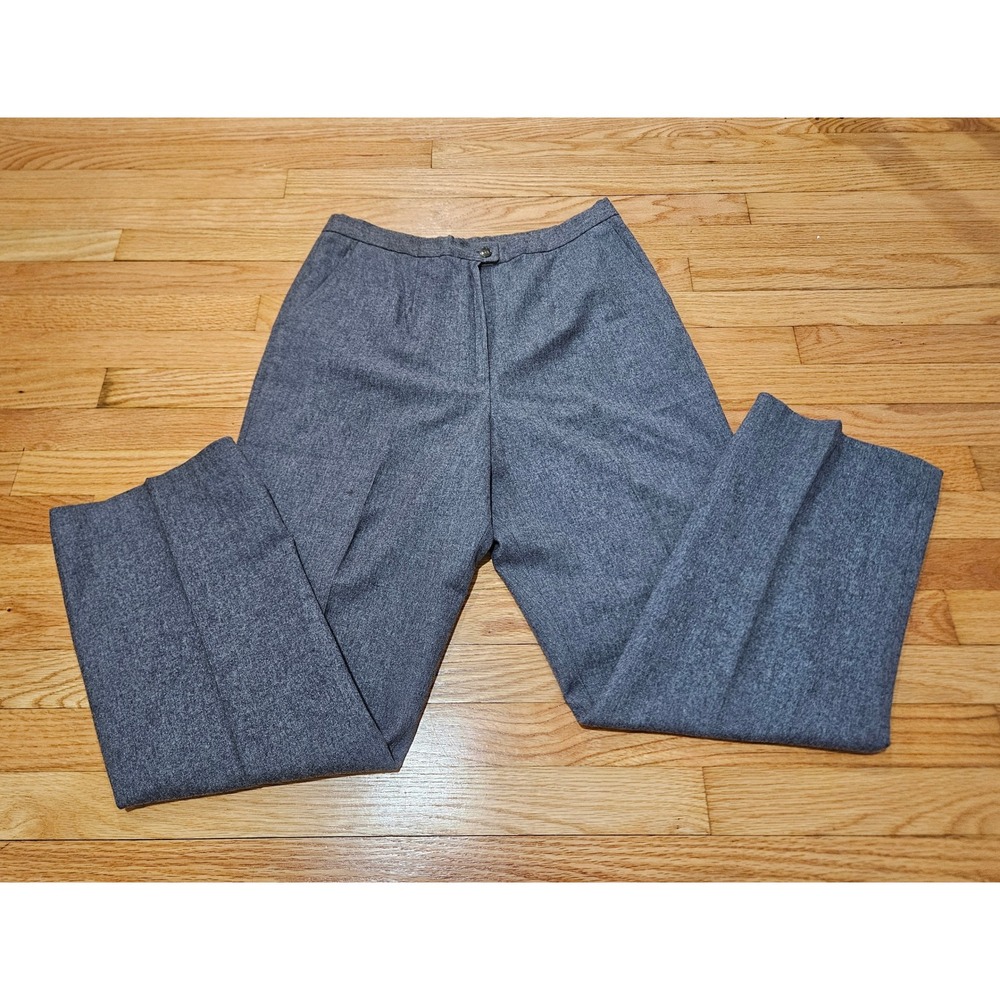 Pendleton 100% Virgin Wool Gray Women's Pants Size 16